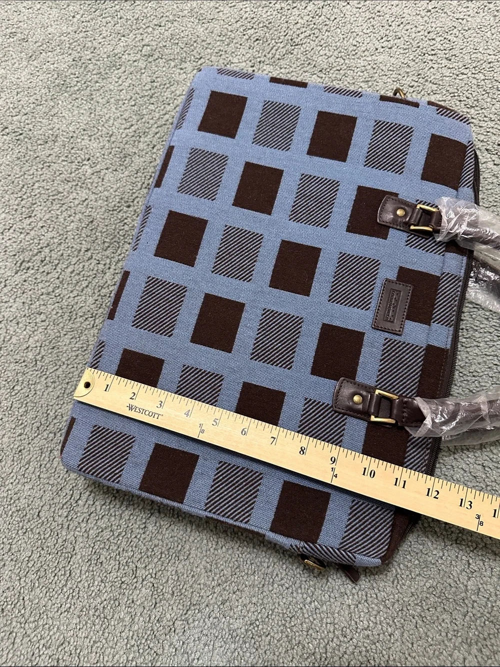 Hartmann Luxe Collection Briefcase Laptop Bag Tote Loews Hotels